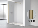 Paroi de douche fixe, réversible, Largeur 80 à 160 cm, Hauteur 195 cm, verre sécurité 8 mm et traité anti-calcaire STOCK DISPONIBLE livraison offerte et rapide.